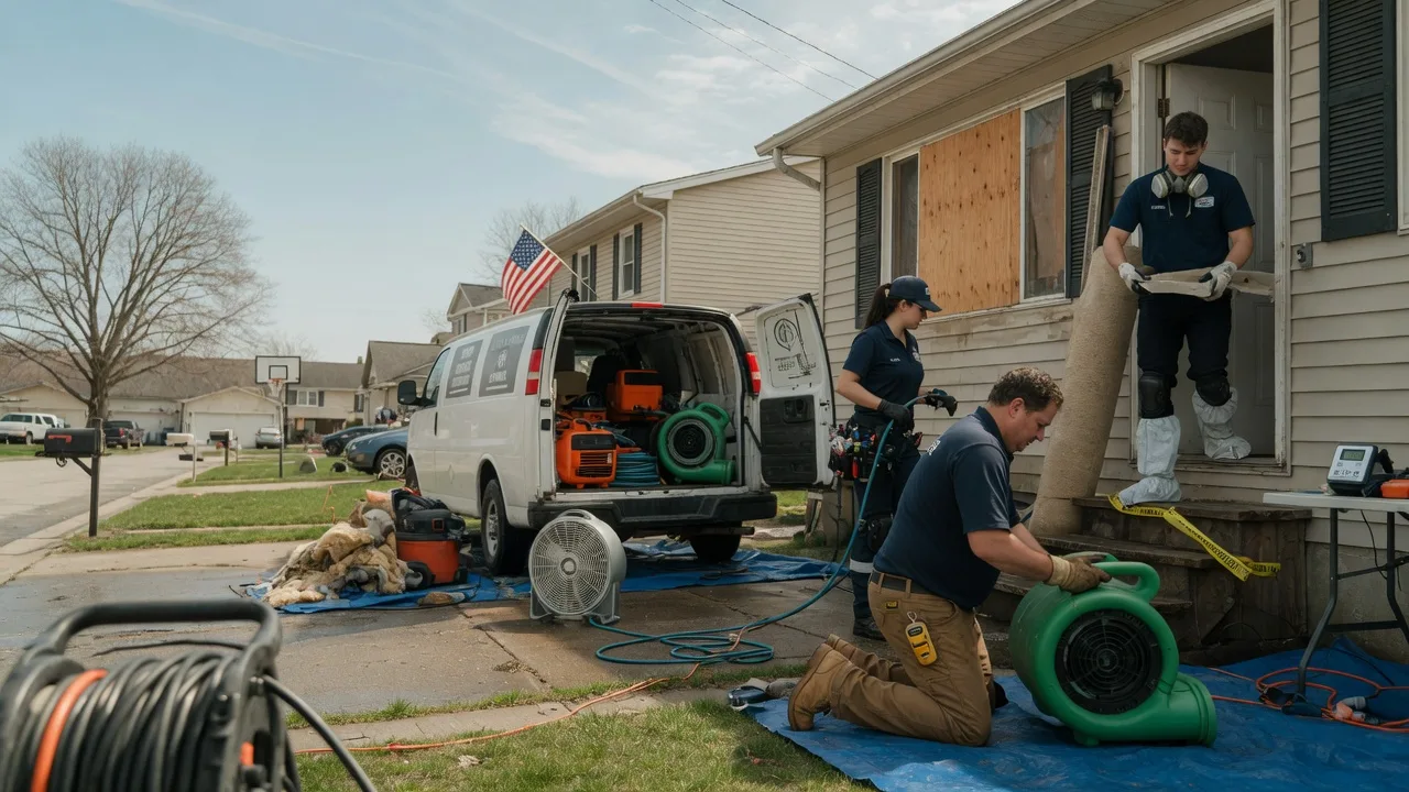 Water Damage Restoration in Mcguffey, OH near me